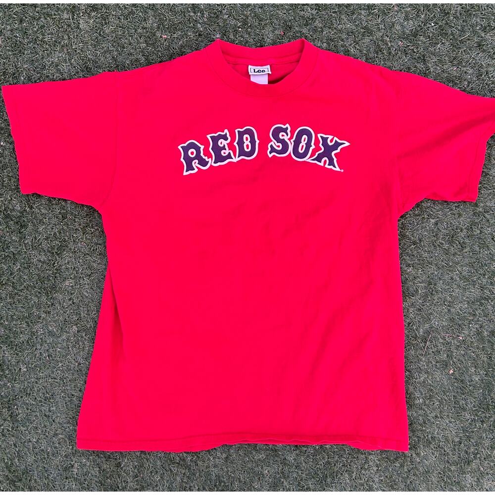 Vintage Boston Red Sox David Ortiz #34 Lee Sport Graphic XL T-Shirt